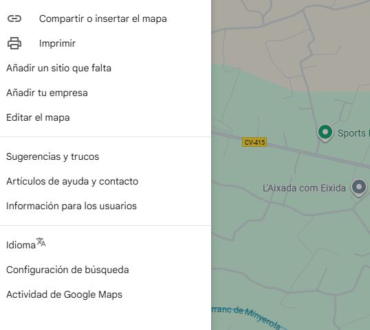 como poner mi centro de detailing en google maps